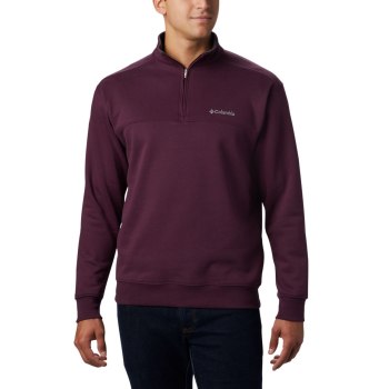 Pánské Mikiny Columbia Hart Mountain II Half Zip Černé Růžové Viacfarebný STWRBC473